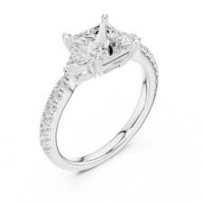 Anello TCW 1,90 ct coltivato