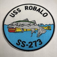 Toppa da cucire in ferro - USS Robalo (SS-273) US Navy Submarine JJ
