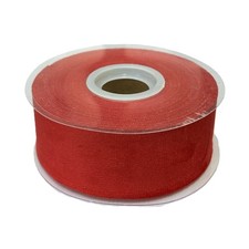 Nastro in VELLUTO DOPPIO 40 mm x 7 metri ROSSO 14XU