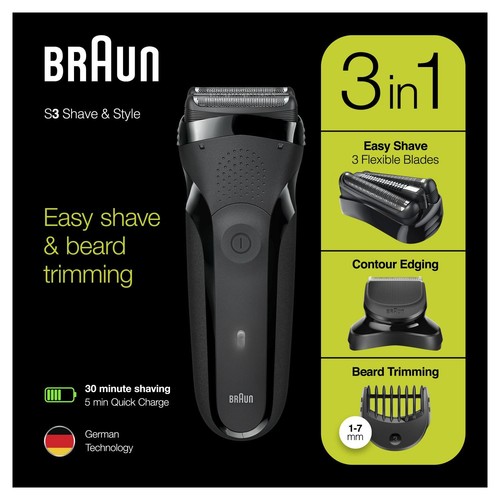 Braun series shave style - 3, shave&style
