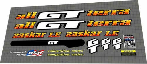 Set decalcomanie zaskar - set,