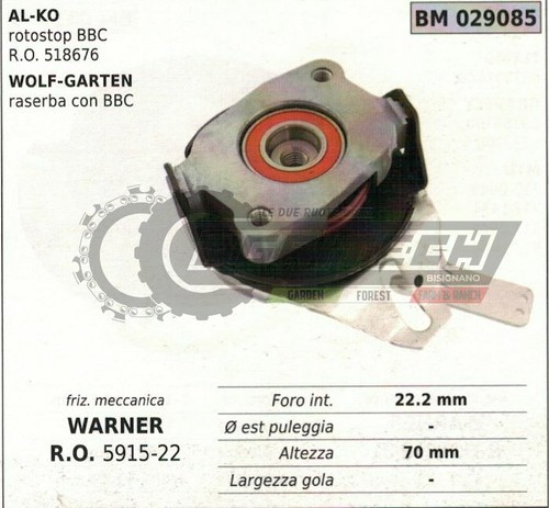 Frizione meccanica warner - meccanica,