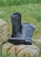 Stivali pelle versatili con - in,