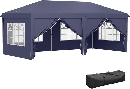 Gazebo pieghevole 6x3 - pieghevole, m