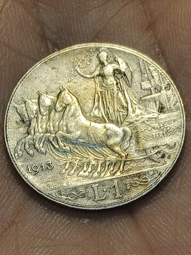 Lira 1913 quadriga veloce - 1,