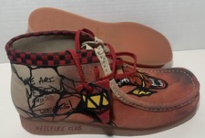 Raro Clarks Originals Wallabee Evo Stranger Things Hellfire Club Uomo Taglia 11