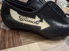 scarpe ciclismo vintage Bianchi. Nos, senza tacchetti, senza scatola