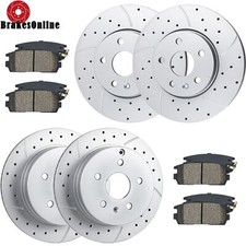Front and Rear Brake Rotors