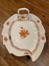 Vassoio Herend Foglia Bouquet Cinese
