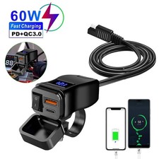 Presa USB Moto 12V 60W