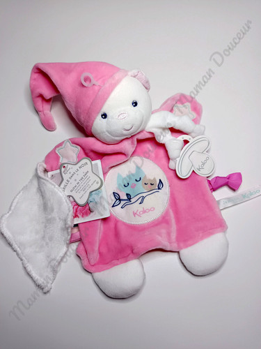 Doudou plat marionnette ours - plat/marionnette,