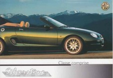 Catalogue Brochure MG MGF Silverstone 2000 Suisse en français