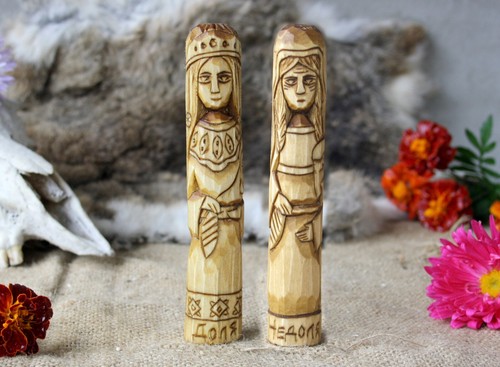 Piccole statuine legno - piccole,