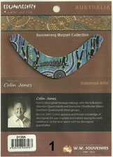 MAGNETE A FORMA DI " BOOMERANG