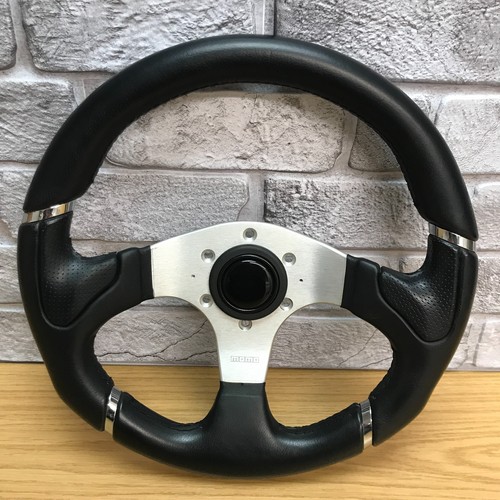 Volante 320mm vera pelle - volante, in