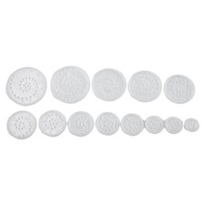 Modello da disegno in plastica bellissimo motivo a spirale spirografo - sovrano portatile