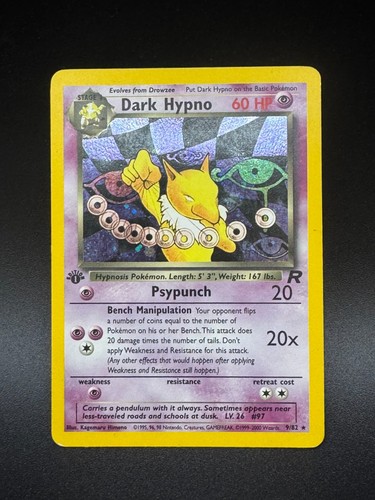 Pokèmon 2000 dark hypno - 2000,