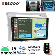 4+64G per Toyota Corolla Verso 2003-2009 autoradio Android 15 GPS NAVI WIFI RDS