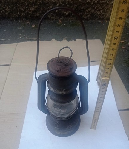 Antica rara lampada frowo - antica,