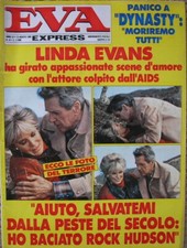 EVA EXPRESS 33 1985 ROCK HUDSON LINDA EVANS MICHELA MITI DORA MORONI DELL'ABATE