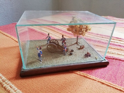 Diorama soldatini cannone - soldatini,