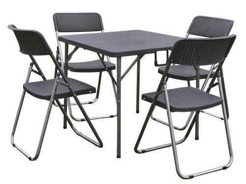 Set giardino tavolo con 4 - tavolo,