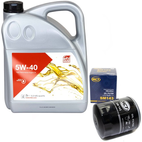 Kit olio motore 5 litri - kit,