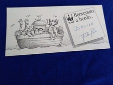 Autografo Fulco Pratesi - anni