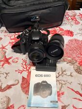Canon EOS 600, due obiettivi, accessori, batteria e borsa simile al nuovo