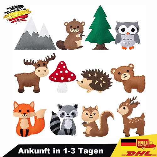 Filz nähset für kinder - nähset,