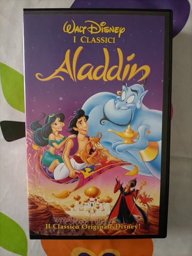 Vhs disney aladdin 1994 - -,