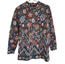 Maglione tunica maglia arazzo