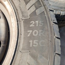4 gomme 215 70 15 C 8PR  109/107 S gomme da carico  Fiat Ducato Peugeot Citroen
