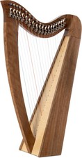 Arpa Celtica in Legno di Noce