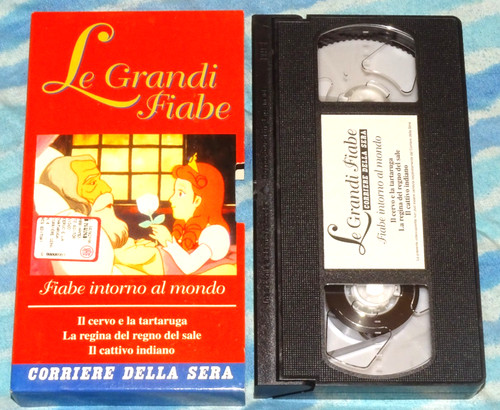 Vhs grandi fiabe - vhs,