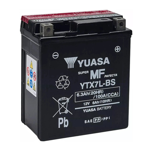 Batteria yuasa ytx7l pronta - batteria,