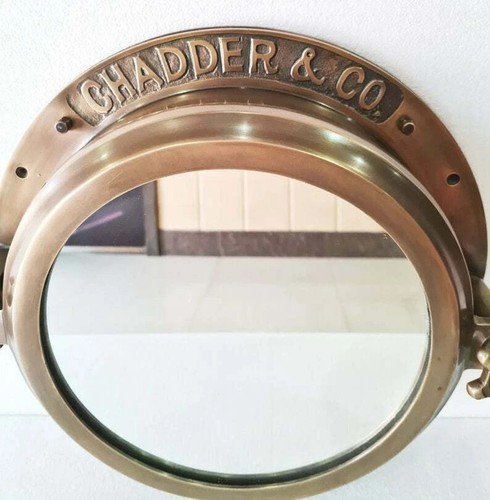 Oblò marrone canale - 16",
