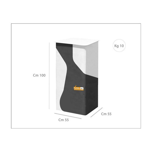 Tavolino quadro 100 - quadro, banchetto