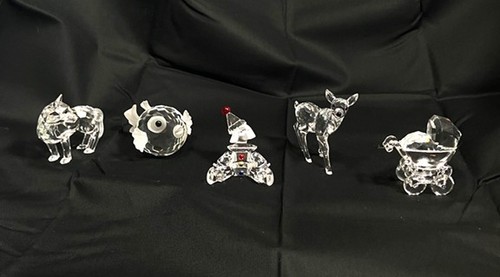 Swarovski crystal figurine - crystal,