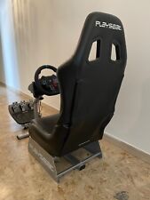 Logitech G29 volante pelle e pedali + postazione sim racing Playseat Evolution 