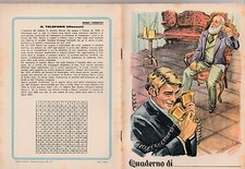 QUADERNO D'EPOCA ANNI '30-'40 GRANDI CONQUISTE IL TELEFONO MEUCCI -Q61