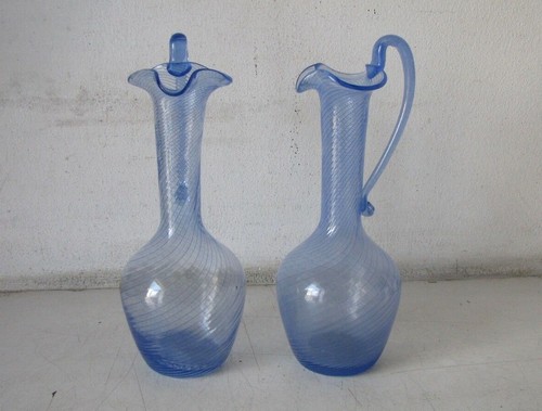 Coppia caraffe vetro - caraffe, in