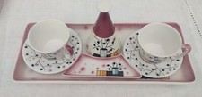 ALFA CERAMICA CERAMICHE SESTO FIORENTINO set colazione per due   Vintage