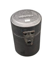 Konica 85 Custodia Rigida per Obiettivo Konica 85mm f/1,8 in pelle