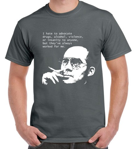Shirt uomo hunter thompson - t-shirt,
