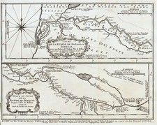 SENEGAL SANAGA "Kaart van den loop der riviere Sanaga" 1760 J. van der Schley
