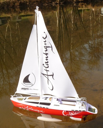Modello barca vela - rc, a