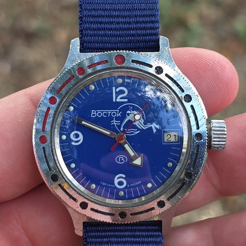 Vostok amphibia scuba dude - vostok,