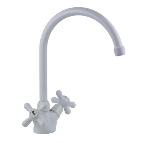 Rubinetto cucina colore bianco