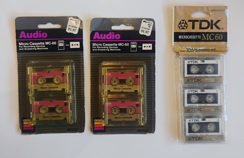 Lotto nastri micro cassette - micro,